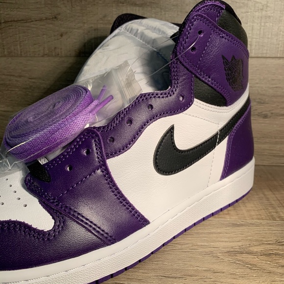Air Jordan 1 Retro High OG Court Purple - Picture 6 of 7